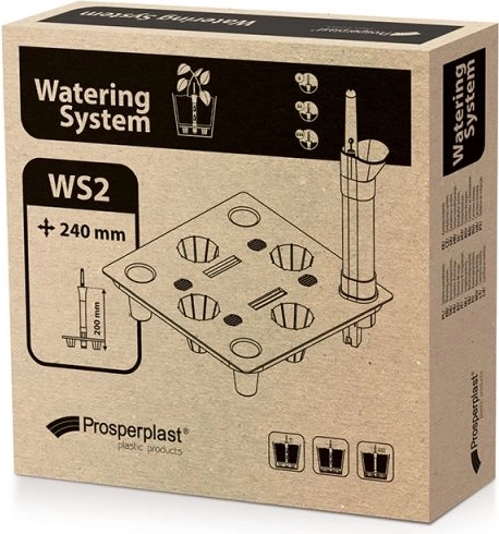 Sistem de irigare Square 24 cm pentru ghivece Prosperplast