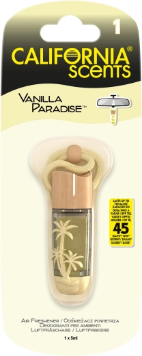 Odorizant de aer suspendat CALIFORNIA SCENTS Vanilla Paradise