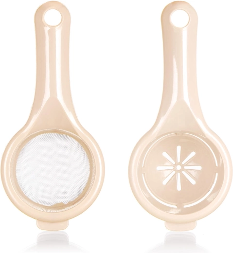 Separator de gălbenușuri și mini-sită 2 în 1 Culinaria, 14 cm, mix de culori