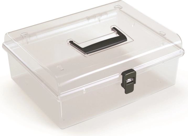Organizator din plastic NUF LOW Prosperplast, negru