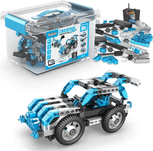 Set de construcție ENGINO Motorized Maker 60 în 1