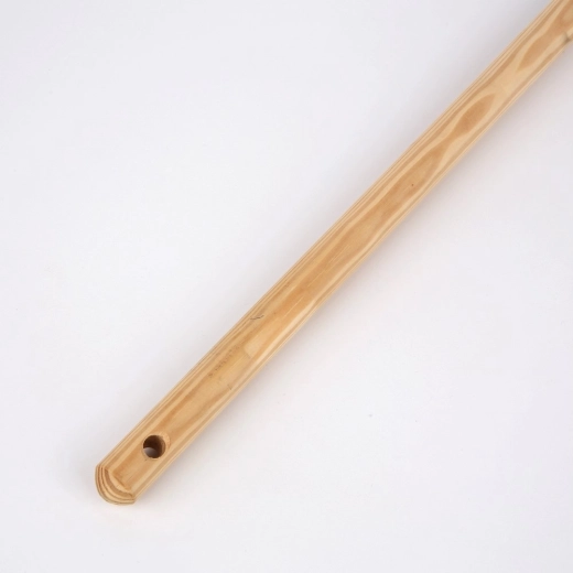 Starmann coadă din lemn pentru mătură 120 cm cu filet metalic