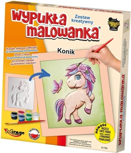 Pictură în relief Milusie – căluț
