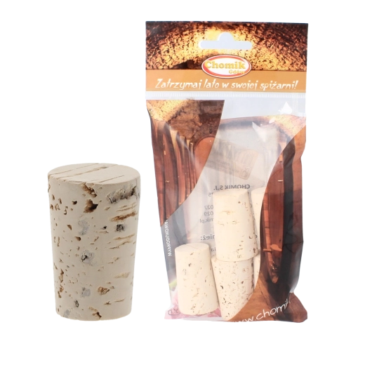 Set de capace conice din plută 25 mm (5 buc)