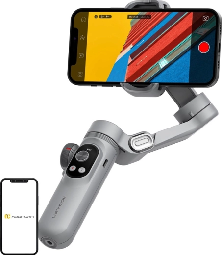 Stabilizator pentru smartphone AOCHUAN Smart X Pro Standard gri