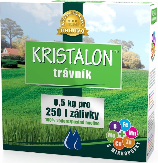 Kristalon îngrășământ pentru gazon 0,5 kg