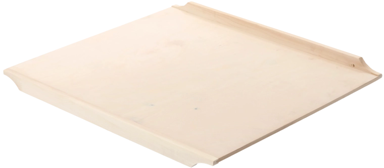 Blat de lucru din lemn, reversibil, 60 × 52 cm