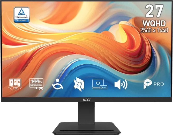 Monitor MSI pro MP273Q E14 27" WQHD 144 Hz negru