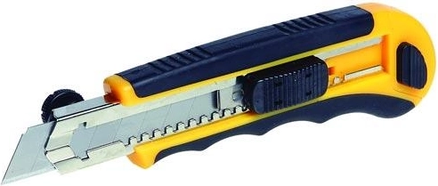 Cuțit cu lamă segmentată 18 mm cu 5 lame de schimb FESTA