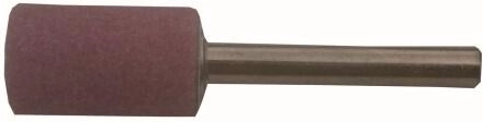 Corp abraziv cilindric cu coadă 16 × 25 mm, granulație 60