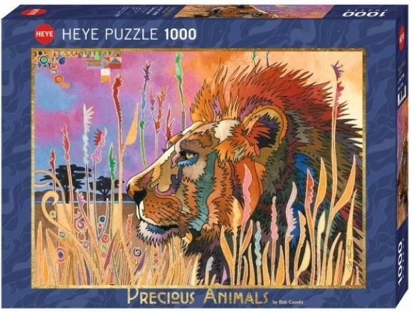 Puzzle HEYE 1000 de piese – regele animalelor