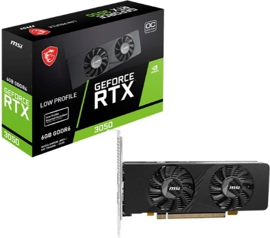 NVIDIA GeForce RTX 3050 low profile 6 GB OC