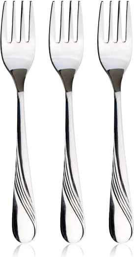 Furculițe de masă din oțel inoxidabil CELESTRA, set 3 buc