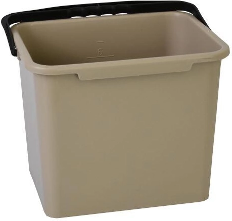 Găleată pătrată din plastic 7 l