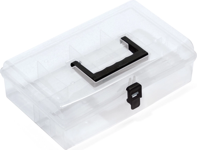Organizator din plastic NUN cu capac transparent 295 × 180 × 85 mm