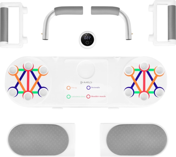 Placă multifuncțională pentru flotări și plank cu contor HMS DBP03