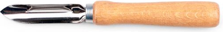 Curățător de cartofi cu mâner din lemn TORO, lăcuit 16 cm