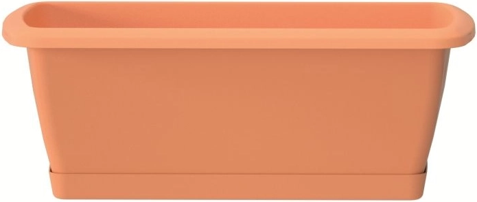 Jardiniere cu tavă RESPANA SET teracotă 78,6 cm