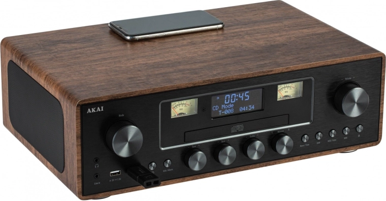 Mikrosistem Akai Rhapsody cu CD, DAB+/FM și Bluetooth