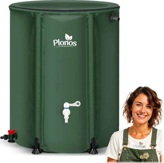 Butoi pliabil pentru apă de ploaie 500 l Plonos