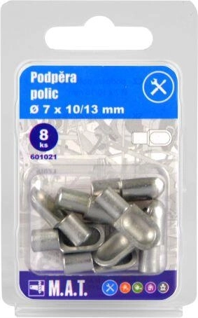 Suporturi pentru rafturi 7 × 10/13 mm (8 buc)