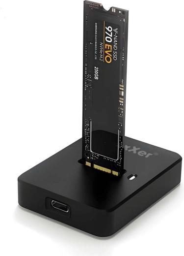 Dexxer stație de andocare pentru SSD M.2 (NVMe/SATA) USB‑C 3.1 Gen 2