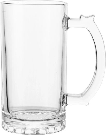 Halbă de bere din sticlă 500 ml
