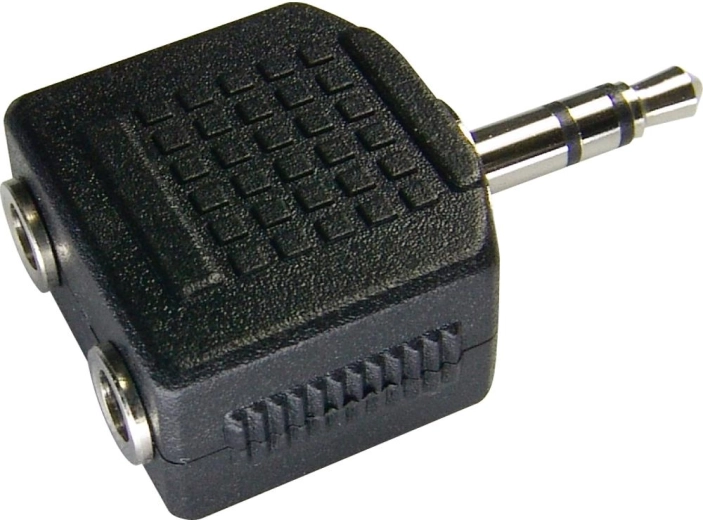 Adaptor stereo Sencor jack de 3,5 mm la 2× mufă de 3,5 mm