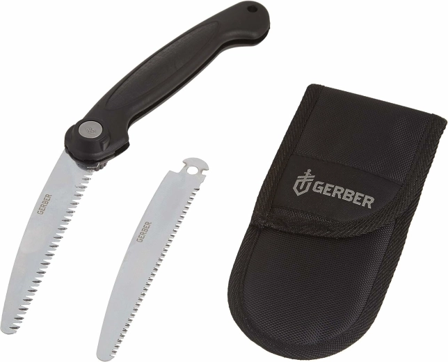 Fierăstrău pliabil Gerber Exchange-A-Blade cu lame interschimbabile 16,5 cm
