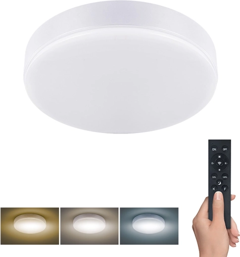 Corp de iluminat LED Solight Lecce cu telecomandă 36 W 30 cm alb
