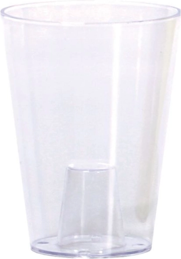 Ghiveci pentru orhidee Coubi Orchid 13 cm – alb transparent