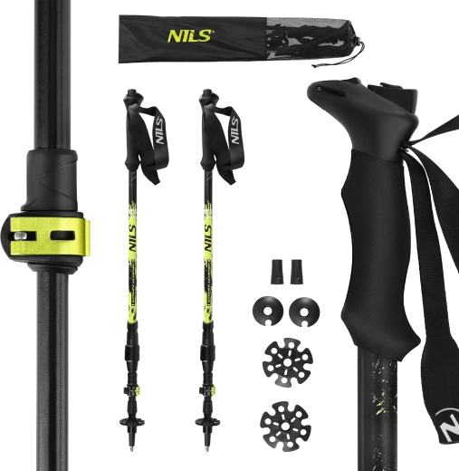Bețe de trekking cu reglare automată NILS TK8608