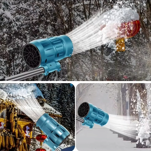 Suflantă de grădină cu acumulator, cu mâner pliabil, 2× 3000 mAh