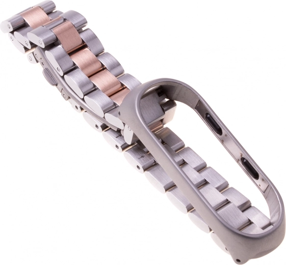 Brățară Xiaomi Mi Band 3/ Xiaomi Mi Band 4 - argintiu roz auriu