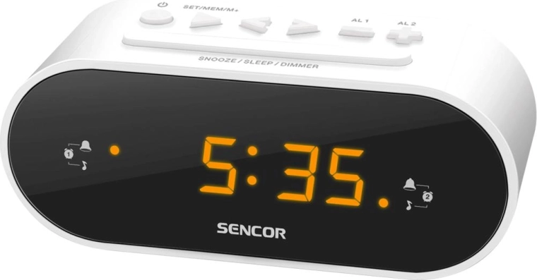 Radio-reșteptător Sencor SRC 1100 W