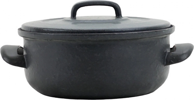 Castron emailat cu capac BSE 18 cm, 1,5 l