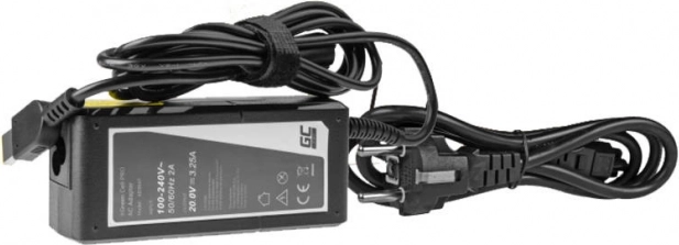 Adaptor de alimentare Green Cell Pro 65W 20V 3,25A pentru Lenovo cu conector Slim Tip