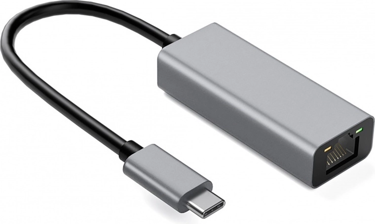Adaptor din aluminiu USB-C la RJ45 gigabit