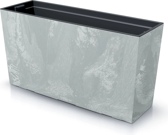 Jardiniere cu inserție URBI Case efect beton M 77 cm