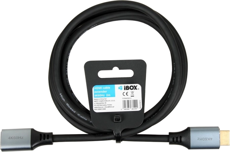 Cablu DisplayPort – HDMI 4K 60 Hz, conectori aurii, 3 m