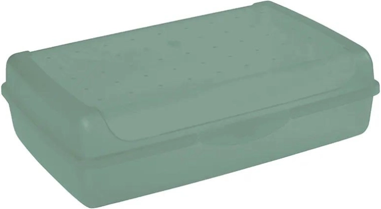 Luca click box maxi cutie de depozitare cu capac 3,7 l verde