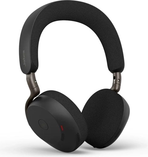 Căști wireless Jabra Evolve3 75 MS cu adaptor Link 390c, negre