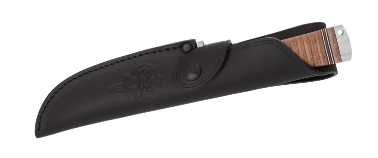 toc din piele neagră Fällkniven NL4 Frej