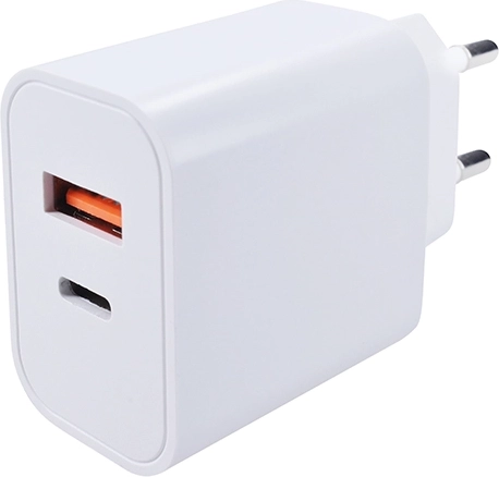 Încărcător rapid Solight USB-A + USB-C 20 W