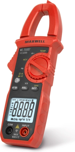 Multimetru tip clește MAXWELL AC 400 A cu selectare automată a domeniului