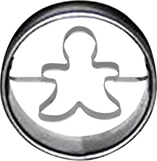 Formă de tăiat prăjituri rotundă 4 cm – turtă dulce