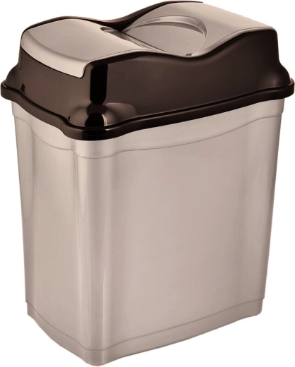 Coș de gunoi Whirpool 5 l, maro cafeniu