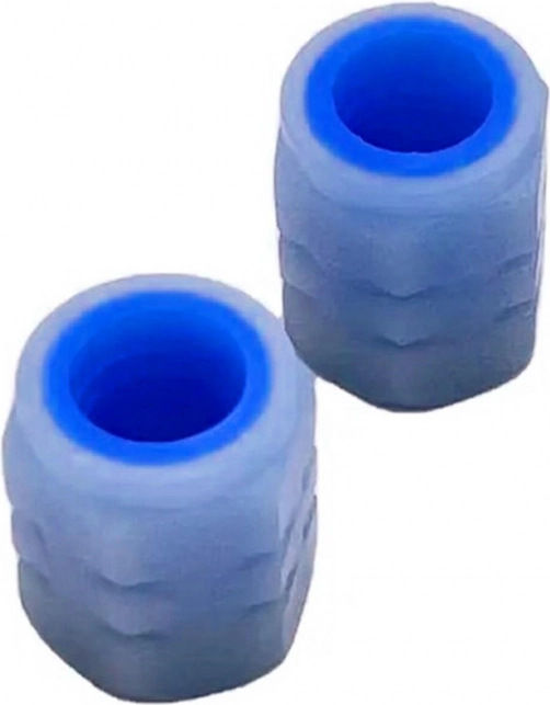 Capace de supape luminoase 2 buc albastre