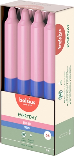 Lumânare conică parfumată Bubble Gum - 1 bucată