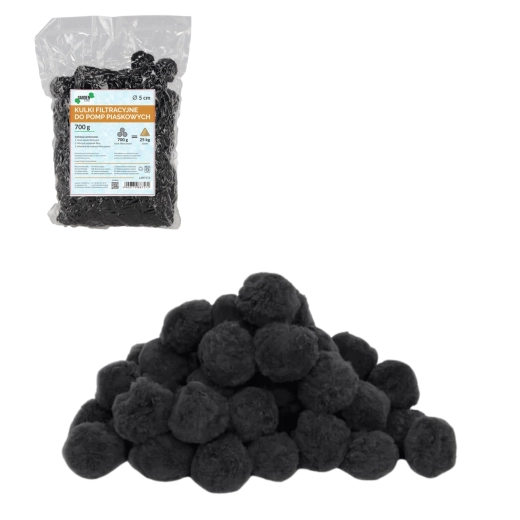 Bile filtrante negre 5 cm pentru filtre cu nisip 700 g